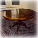 walnut round table